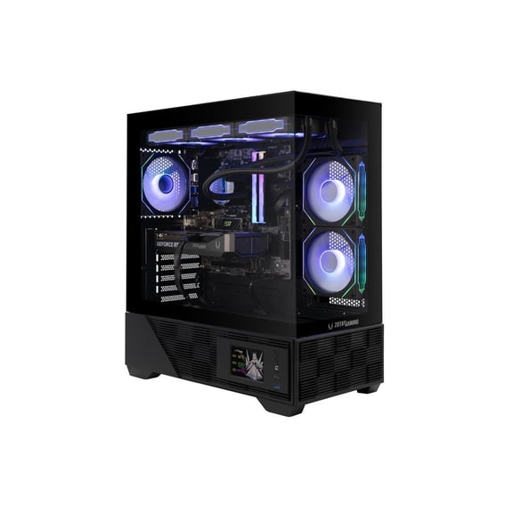 MEK AI-Enhanced Gaming PC Desktop Computer - NVIDIA GeForce RTX 5060TI 16GB, AMD Ryzen 5 9700X Up 5.4GHz, 32GB RGB DDR5, 1TB NVME M.2 SSD, 850W 80+ GOLD PSU, WiFi, Windows 11 Home