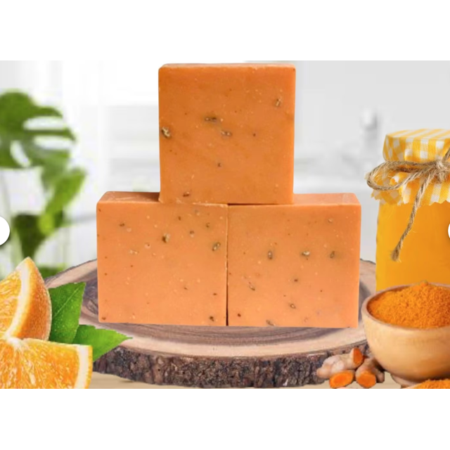 MELANIN PROJECT Organic Turmeric Soap for Skin, Dark Spots & Acne