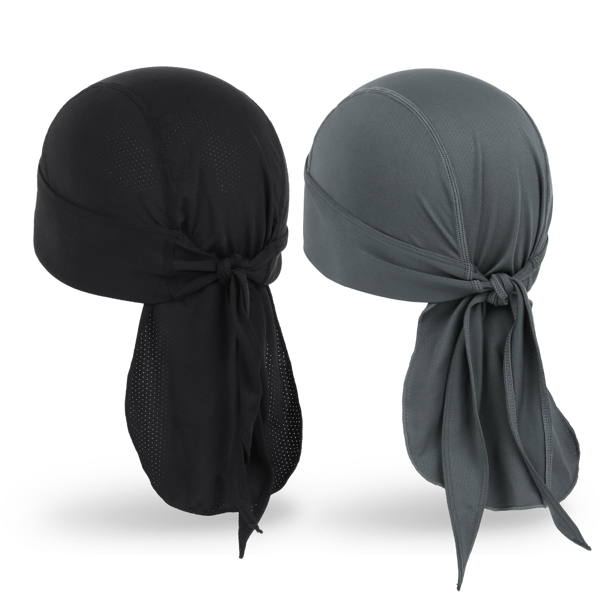 8-Pack Do Rag Skull Caps - Cooling Sweat Wicking Head Wraps For Cycling & Sports