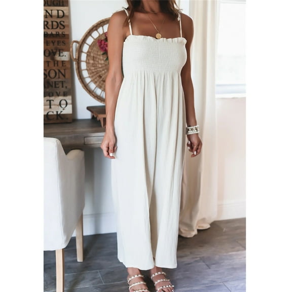 MELDVDIB Jumpsuits for Women Fashion Bib Pants Overalls Baggy Rompers Jumpsuits with Pockets Casual Loose Bib Overall on Summer Clearance, Gifts for Women