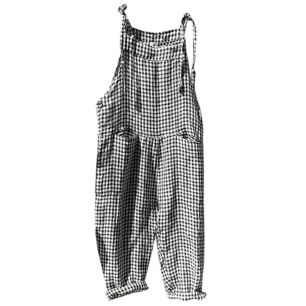 MELDVDIB Jumpsuits for Women Fashion Bib Pants Overalls Baggy Rompers ...