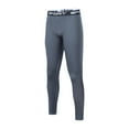thumbnail image 1 of MELDVDIB Mens Leggings Quick Dry Tight Elastic Waisted Compression Pants Stretch Comfy Fleece Warm Sport Trousers Gray XL, 1 of 7