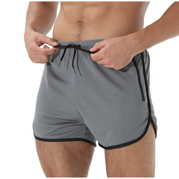 MELDVDIB Mens Swim Trunks Fashion Casual Solid Color Quick Dry Beach Shorts Loose Drawstring Waisted Beach Bathing Suits