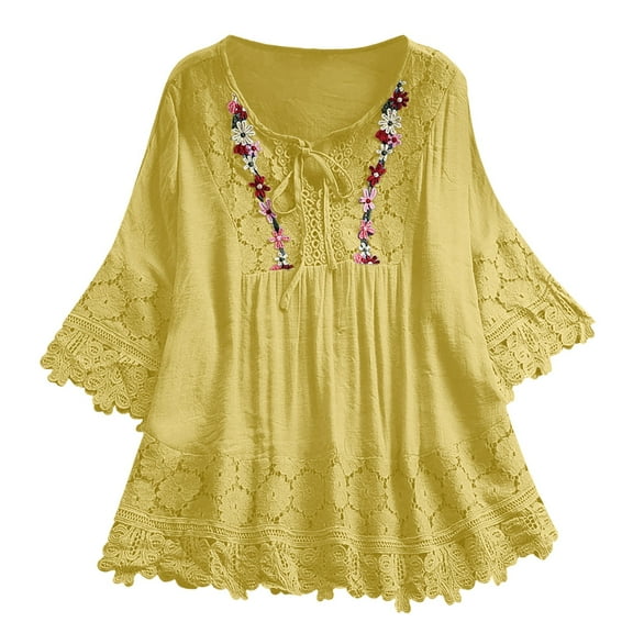 MELDVDIB Plus Size Women Summer Casual T-Shirt Dresses Loose Plain Tank V-Neckline Short Sleeve Straight Dress, Gift