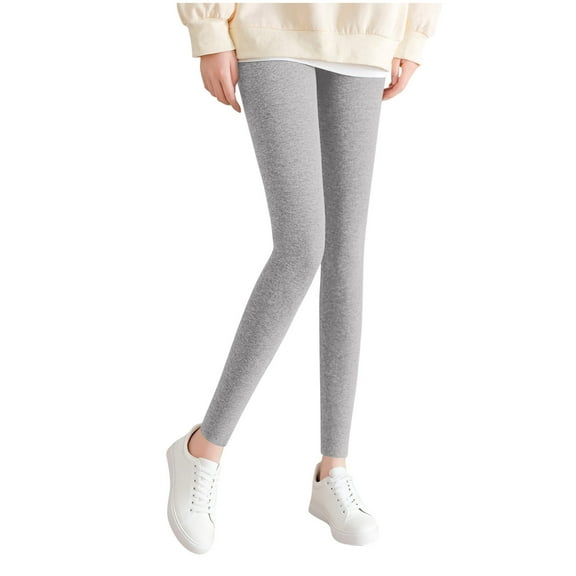 MELDVDIB Ribbed Leggings for Women High Elastic Waisted Tights Solid Color Stretch Comfy Thermal Warm Joggers Yoga Pants