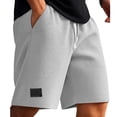 thumbnail image 1 of MELDVDIB Shorts for Mens Drawstring Elastic Waist Textured Regular Dailywear Loose Summer Lightweight Activewear with Pockets, 1 of 4