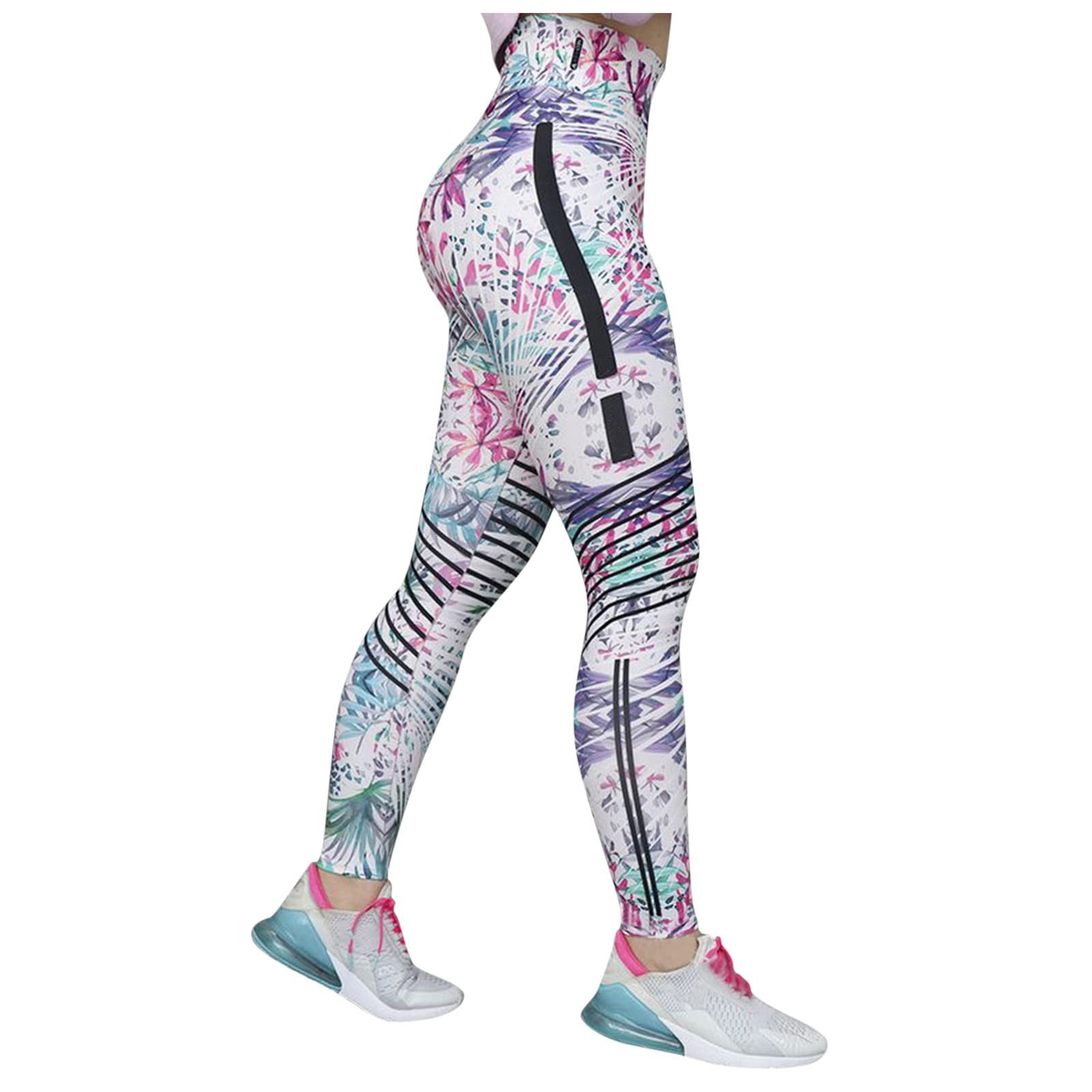 MELDVDIB High Waist Yoga Pants with Pockets, Tummy Control Workout Running Yoga  Leggings for Women 