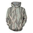 thumbnail image 1 of MELDVDIB Womens Camouflage Hoodies Forest Leaf Print Pullover Hooded Sweatshirt for Outdoor Activities Daily Wear Outfits with Front Pocket Camouflage 2XL, 1 of 8