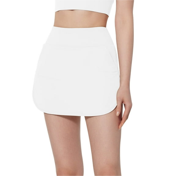 MELDVDIB Womens Shorts Summer Button Waist Fashion Casual Solid Color Culottes Light Weight Comfy Loose Daily Wear