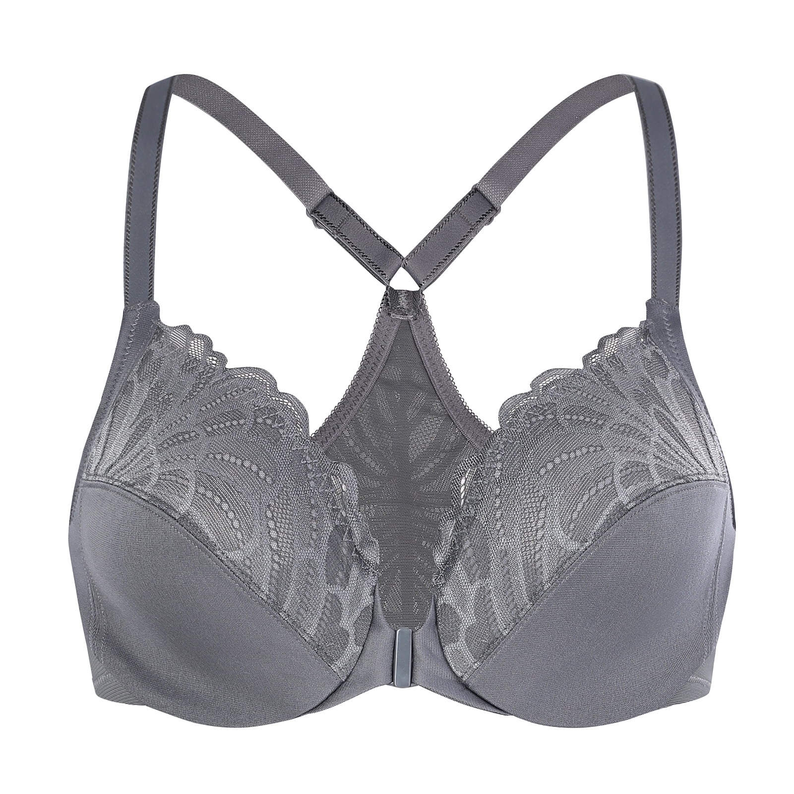 Anita Care Fleur Women's Wire-Free Mastectomy Bra - Soft, Comfortable Post-Surgery Bra, 38D, Anthracite - View #8