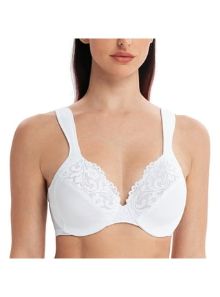 sckarle Bras for Women Comfort Fabric Cute Padded Underwire Lift