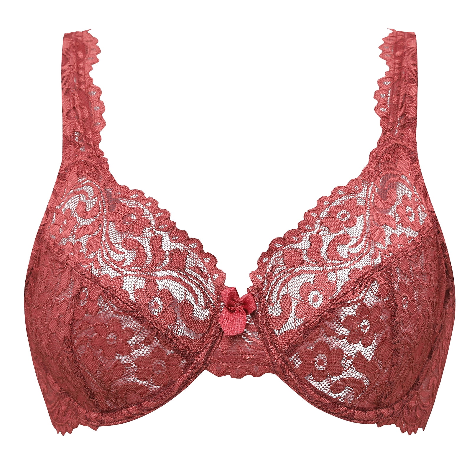 OLGA Classic Red Luxury Lift Underwire Bra, US 36D, UK 36D, NWOT