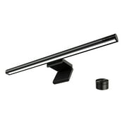 MELIFO Monitor Light Bar,Monitor Lights with Mechanical Switch Wireless Remote Dual Control,Computer Light with Stepless Dimming,No Screen Glare Monitor Lamp with USB Powered for Home and Office