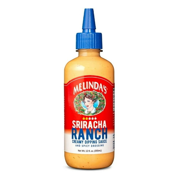 MELINDA'S SRIRACHA RANCH 12 Oz (Pack of 2)
