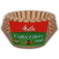 thumbnail image 1 of Melitta 8-12 Cup Brown Basket Coffee Filters, 200 Count, 1 of 4