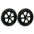 thumbnail image 1 of MELIVO 2 Pcs Wheelchair Front Replacement Wheels for Walkers Multifunction Casters Tire, 1 of 4