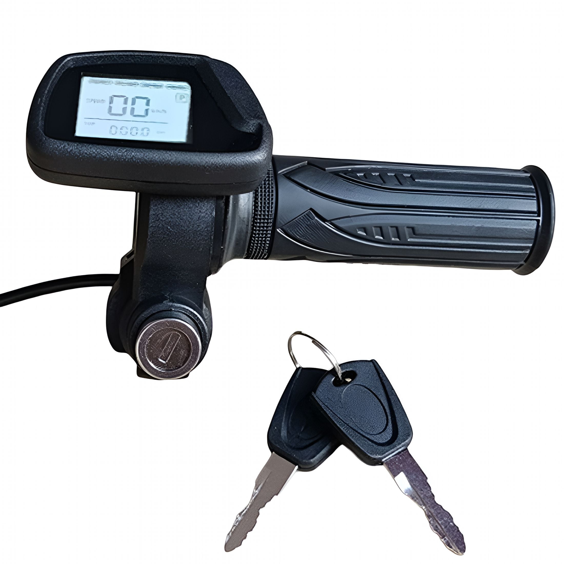 MELIVO 36V Electric Bike Throttle Handlebar with Display 5Pin Hall ...