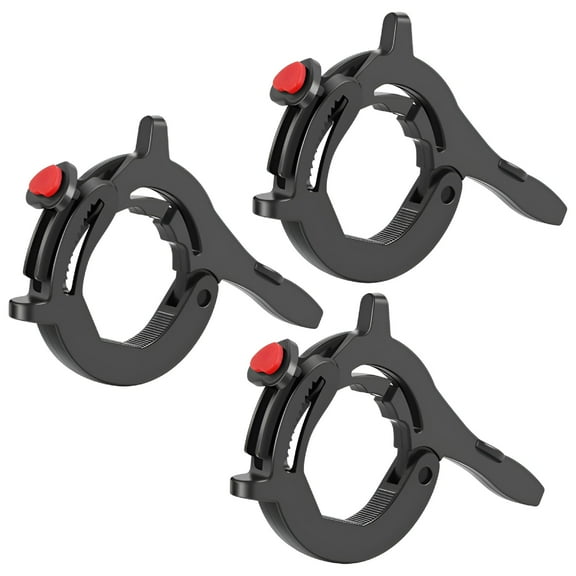 MELIVO 3Pcs Throttle Cruise Control Universal Motorcycle Throttle Lock Waterproof ABS Motorcycle Cruise Control Throttle Clamp Effort-Saving Throttle Assist Cruise Control for Motorcycle