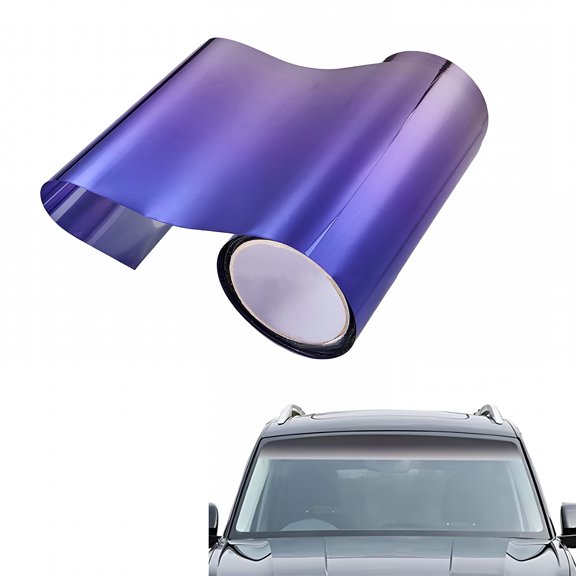 MELIVO 7.8x59 Inch Car Windshield Sun Visor Strip, PVC Auto Tint Film