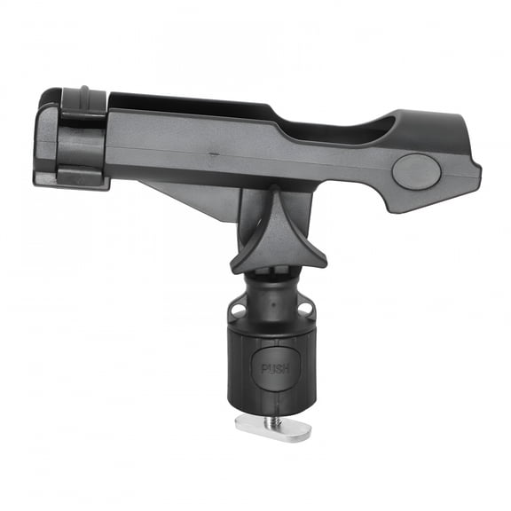 MELIVO ABS Adjustable Boat Fishing Rod Rack Holder Device Pole Kayak Support Fixer Fix Pole Rotatable Mount Inflatable Accessories