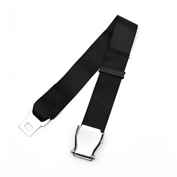 MELIVO Airplane Seat Belt Extenders Extension Universal Adjustable Seatbelt Extender
