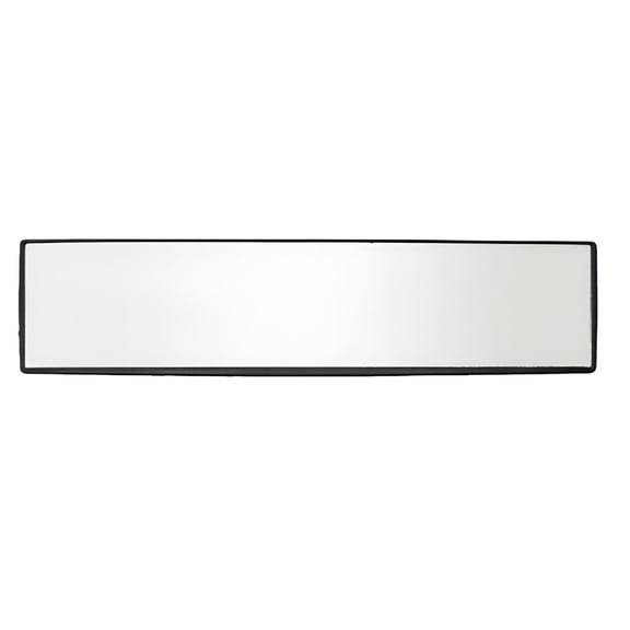 MELIVO Angel View Car Rear View Mirror Panoramic Wide Angle 270Mm Mirror White-Tin