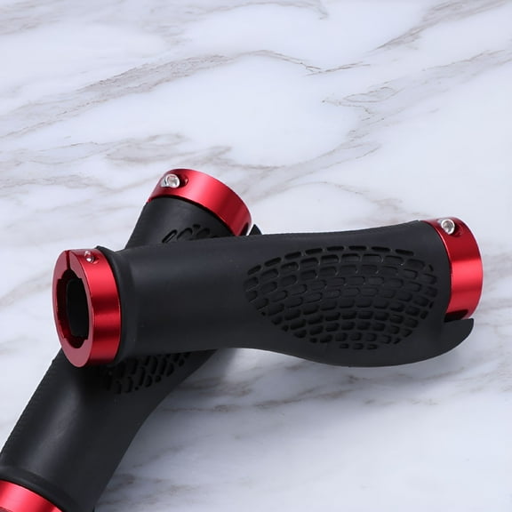 MELIVO Bicycle Hand Grips Ergonomic Grip Rubber 1 Pair Bicycle Grips