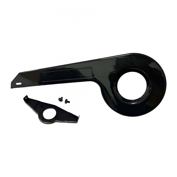 MELIVO Bike Chain Guard Covers Kid Bikes Easy Install Chain Protector Black