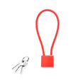 thumbnail image 1 of MELIVO Bike Lock,11.02" Bike Lock with Key,Unopening Steel Cable Bicycle Lock Bicycle Lock,Red, 1 of 7