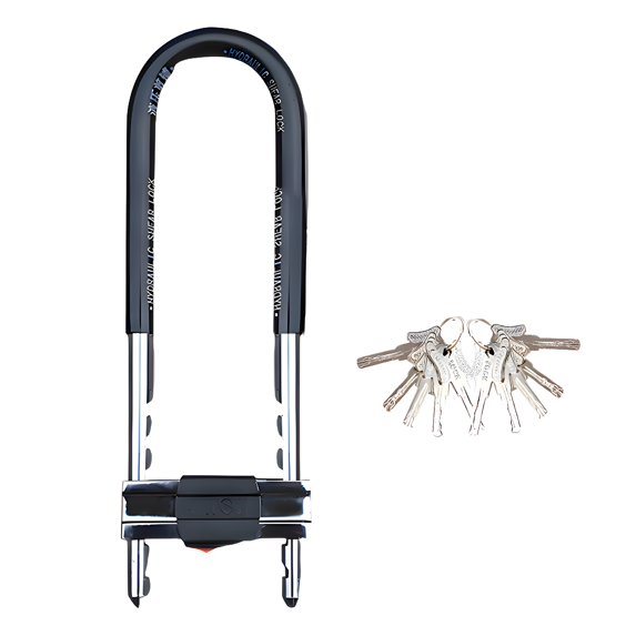 MELIVO Bike Lock,13.78" Electric Scooter Lock,U Bicycle Lock U Lock For Scooter,2.87lb
