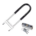 thumbnail image 1 of MELIVO Bike Lock,13.78" U Lock Bike,U Bicycle Lock Bike Locks,2.87lb, 1 of 7