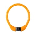 thumbnail image 1 of MELIVO Bike Lock,15.75" Bike Lock For Kids,Cable Bicycle Lock Bike Lock Cable,Yellow, 1 of 6