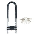 thumbnail image 1 of MELIVO Bike Lock,16.54" Bike Locks,U Bicycle Lock U Lock For Scooter,3.31lb, 1 of 7