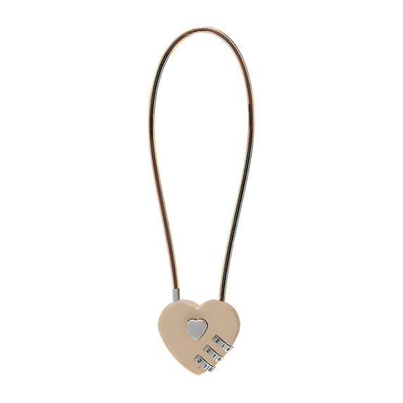 MELIVO Bike Lock,19.69" Bike Lock For Kids,Cable Bicycle Lock Bicycle Lock,Gold