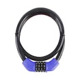 thumbnail image 1 of MELIVO Bike Lock,26.77" Cable Lock,Cable Bicycle Lock Bike Lock For Kids,Blue, 1 of 7