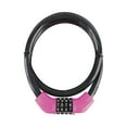 thumbnail image 1 of MELIVO Bike Lock,26.77" Electric Scooter Lock,Cable Bicycle Lock Motorcycle Lock,Pink, 1 of 7