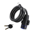 thumbnail image 1 of MELIVO Bike Lock,35.43" Bike Lock with Key,Cable Bicycle Lock Bike Locks,0.24lb, 1 of 7