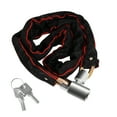 thumbnail image 1 of MELIVO Bike Lock,41.34" Motorcycle Lock,Chain Bicycle Lock Bike Lock with Key,0.73lb, 1 of 7