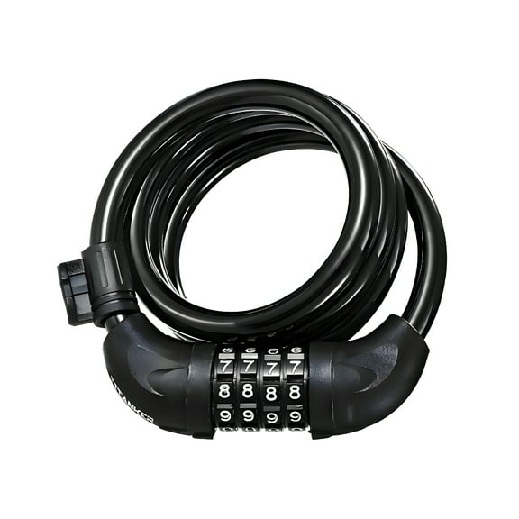 MELIVO Bike Lock,47.24" Electric Scooter Lock,Cable Bicycle Lock Bike Lock For Kids,Black