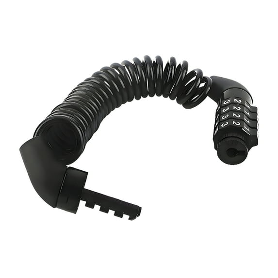 MELIVO Bike Lock,59.06" Bike Lock Cable,Cable Bicycle Lock Bike Locks,Black