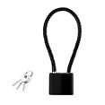 thumbnail image 1 of MELIVO Bike Lock,7.87" Bike Lock with Key,Opening Steel Cable Bicycle Lock Scooter Locks Anti Theft,Black, 1 of 7