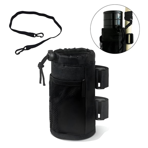 MELIVO Bike Water Bottle Holder Bag For Kid Adult Coffee Cup Holders With Phone Storage Road Bike light Tire Rear Bike Rack Bike Lights Rechargeable Car Racks Wheel Bike