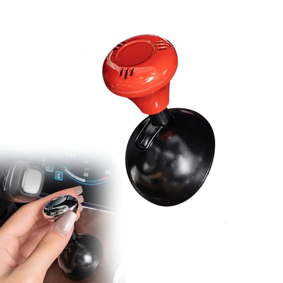 MELIVO Car Joystick Starter, Car Push to Start Button Rocker, Alloy Push Start Button Cover for Cars, Car Engine Start Stop Button, Automotive One-Touch Start Button