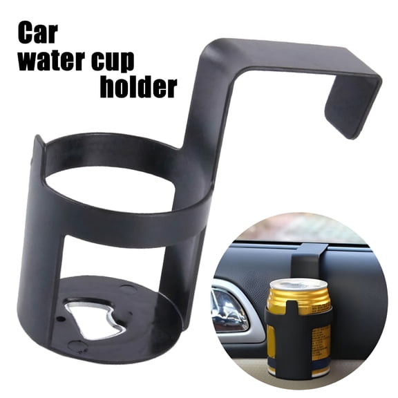 MELIVO Car Water Cup Holder Universal Auto Drink Bottle Mount Stand Interior Organizer for Truck Black