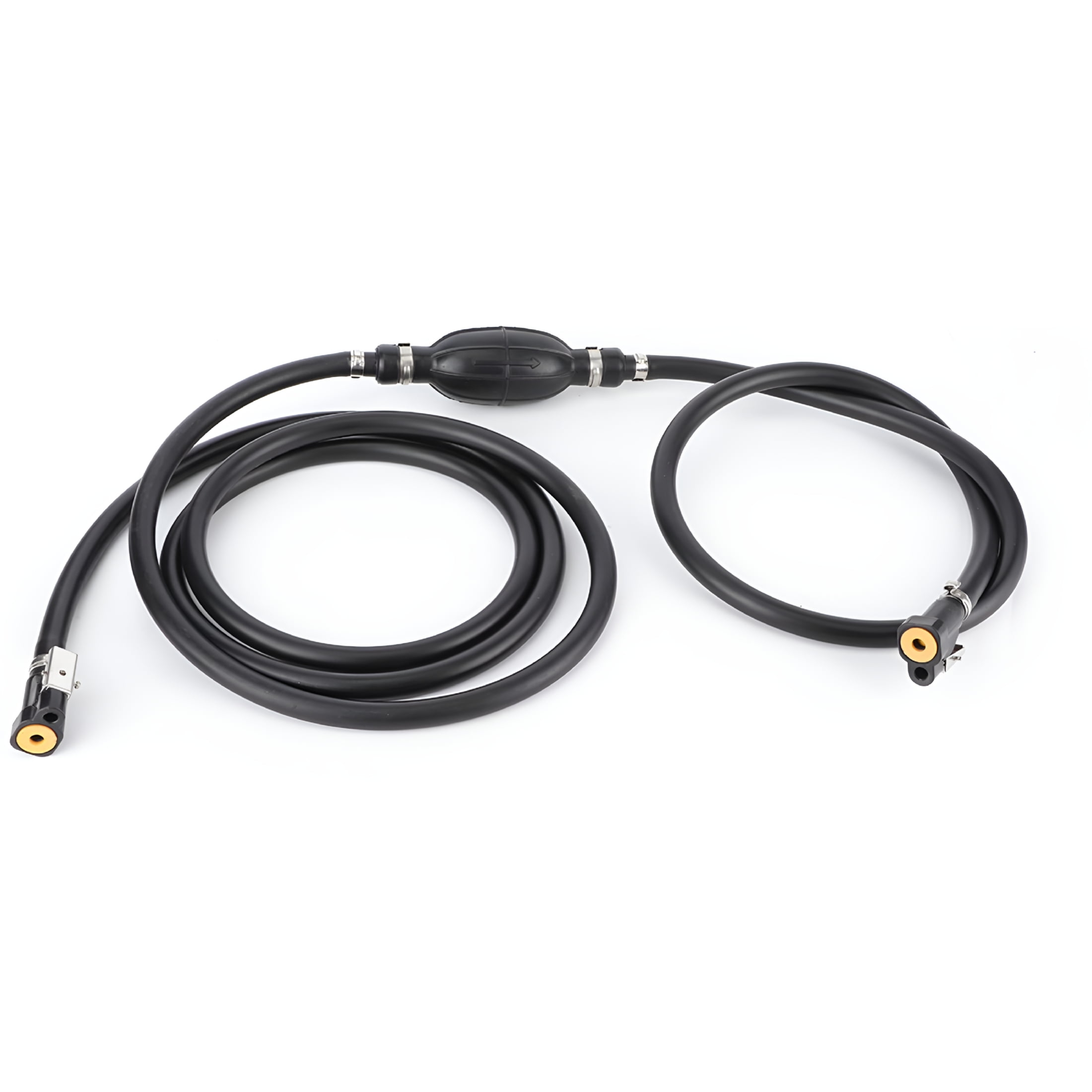 MELIVO Fuel Line Connector 8mm Primer Hose Assembly for Outboard ...