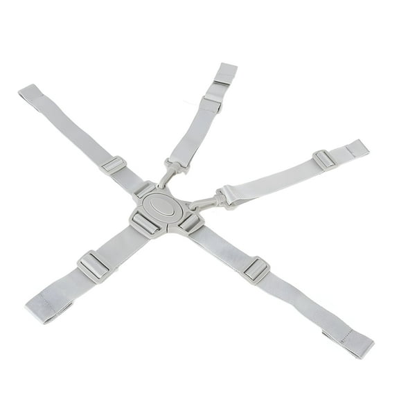 MELIVO High Chair Straps, Easy to Use 5 Point Strap Belt and Comfort for Pushchair