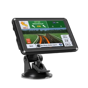 MELIVO Portable 5 inch GPS Navigator Device with 8GB 128MB Memory Car Truck Map Display
