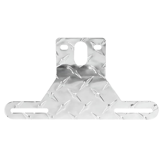 MELIVO Trailer License Plate Holder, Aluminum Alloy for ATV, RV, Caravan, Boat, Truck