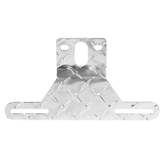 MELIVO Trailer License Plate Holder, Aluminum Alloy for ATV, RV, Caravan, Boat, Truck