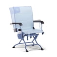 thumbnail image 1 of Timber Ridge MELO™ Glider Camping Chair, Folding Outdoor Glider with Cup Holder, Coastal Mist, 1 of 8